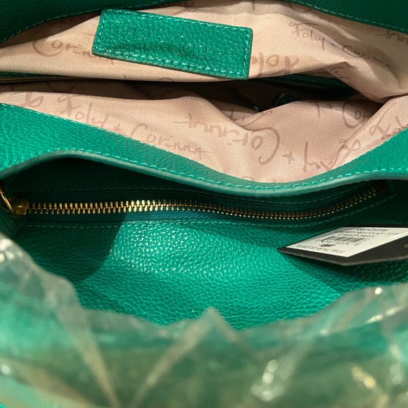 Foley + Corinna Flowerbed Creek FC Lady Tote in Green NWT - Picture 4 of 6